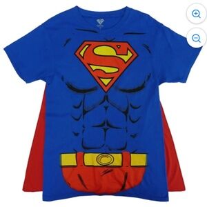 DC Comics Superhero Superman Caped Costume T-shirt